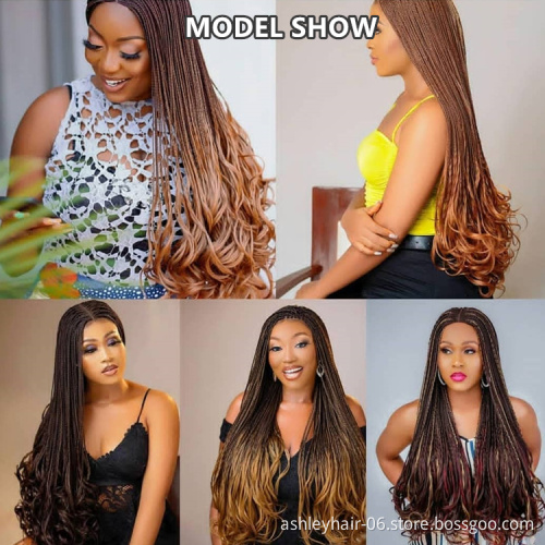synthetic braiding hair attachments hair braids for african extensions princess curls braids